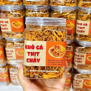KHÔ GÀ THỊT CHÁY 250G – ĂN VẶT CHUẨN GU GIỚI TRẺ - WINNIE HOUSE