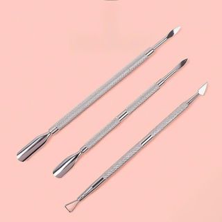 Cây đẩy da chết (sủi móng) - Cây cạo sơn gel, lấy khóe móng loại inox 304 chuyên dụng