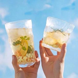 LY THUỶ TINH CHỊU NHIỆT VÂN ĐÁ NHÁM 280ML