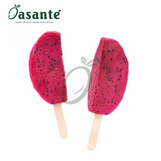 Frozen red-fleshed dragon fruit