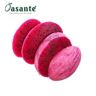 Frozen red-fleshed dragon fruit