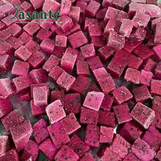 Frozen red-fleshed dragon fruit