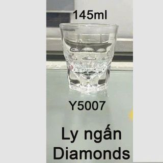 BỘ 6 LY THUỶ TINH 145ML DIAMONDS Y5007 (T12)