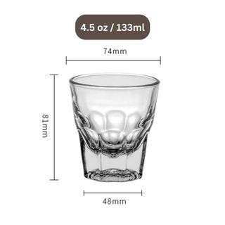 BỘ 6 LY THUỶ TINH 145ML DIAMONDS Y5007 (T12)