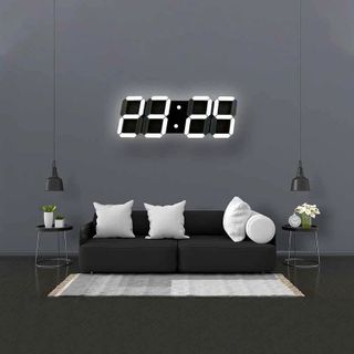 ĐỒNG HỒ LED 3D TREO TƯỜNG ĐỂ BÀN THÔNG MINH