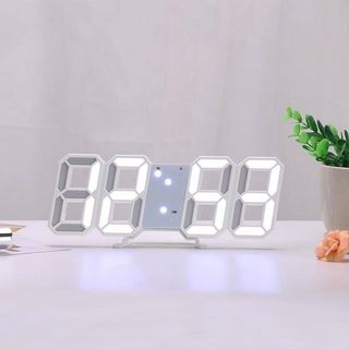 ĐỒNG HỒ LED 3D TREO TƯỜNG ĐỂ BÀN THÔNG MINH