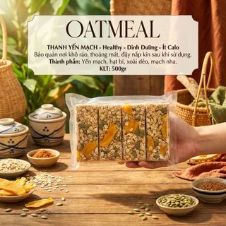 THANH YẾN MẠCH HEALTHY 500G – ĂN VẶT NHẸ NHÀNG - WINNIE HOUSE