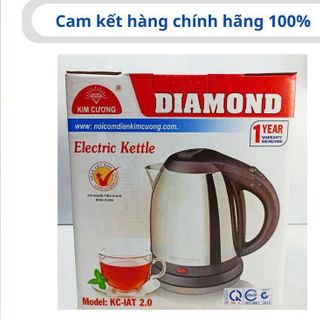 ẤM SIÊU TỐC INOX 2L KIM CƯƠNG KC-IAT 2.0 (T12)