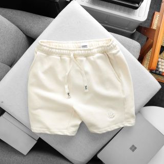 Quần nỉ chân cua cotton 100% chính phẩm dày, mịn, ko xù lông, Logo thêu.