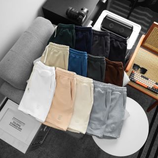 Quần nỉ chân cua cotton 100% chính phẩm dày, mịn, ko xù lông, Logo thêu.