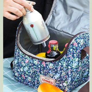 TÚI ĐỰNG CƠM GIỮ NHIỆT SANNEA CAO CẤP, VẢI OXFORD D600, CÁCH NHIỆT BẰNG MÀNG PEVA, TÚI ĐỰNG BÌNH SỮA, DÃ NGOẠI, CHỐNG NƯỚC CH103-BH KIDS