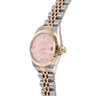 ĐỒNG HỒ NỮ CAO CẤP ROLXE DATE JUST MÁY CƠ DEMI MẶT HỒNG