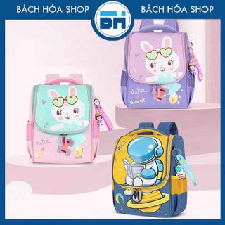 BALO DÁNG HỘP CHỐNG THẤM NƯỚC, CÓ PHẢN QUANG PHÁT SÁNG, HỌA TIẾT HOẠT HÌNH - BH KIDS (TẶNG KÈM MÓC KHÓA)