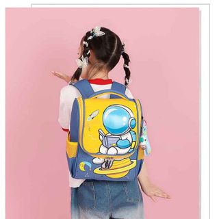 BALO DÁNG HỘP CHỐNG THẤM NƯỚC, CÓ PHẢN QUANG PHÁT SÁNG, HỌA TIẾT HOẠT HÌNH - BH KIDS (TẶNG KÈM MÓC KHÓA)