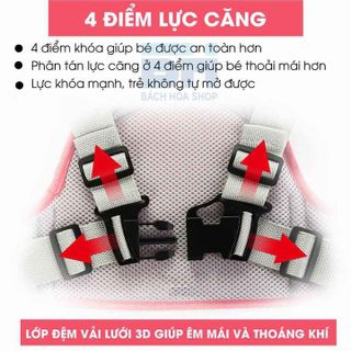 ĐAI ĐI XE MÁY AN TOÀN CHO BÉ TỪ 1 ĐẾN 10 TUỔI - BH KIDS