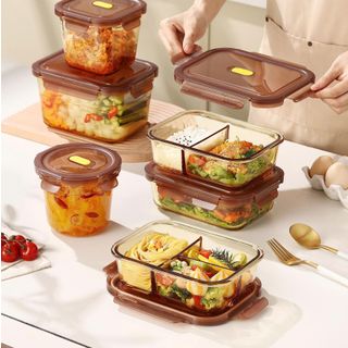 Hộp cơm thủy tinh Borosilicate, an toàn cho sức khỏe