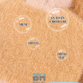 GANG TAY LEN DỆT KIM, THOÁNG KHÍ, KHÁNG KHUẨN, HỌA TIẾT HOẠT HÌNH DỄ THƯƠNG - BH KIDS