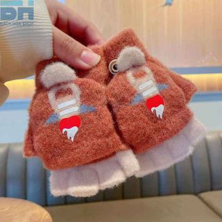 GANG TAY LEN DỆT KIM, THOÁNG KHÍ, KHÁNG KHUẨN, HỌA TIẾT HOẠT HÌNH DỄ THƯƠNG - BH KIDS
