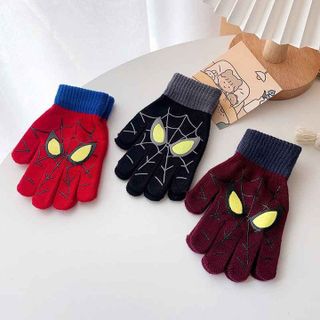 GANG TAY LEN DỆT KIM HÌNH SIÊU NHÂN NHỆN - BH KIDS