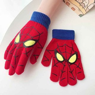 GANG TAY LEN DỆT KIM HÌNH SIÊU NHÂN NHỆN - BH KIDS