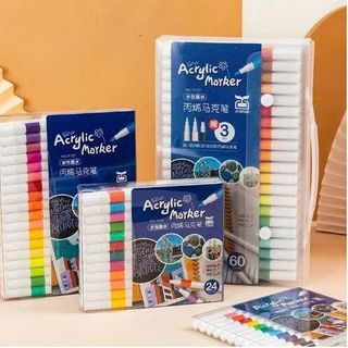 HỘP 36 BÚT MÀU ACRYLIC MARKER CAO CẤP