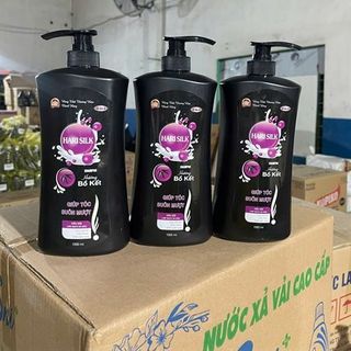 Dầu Gội Queen First Hari Silk Màu Đen 1000ml Full VAT