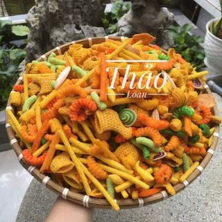 SNACK TÁ LẢ MIX VỊ SIÊU NGON- THÙNG 10KG