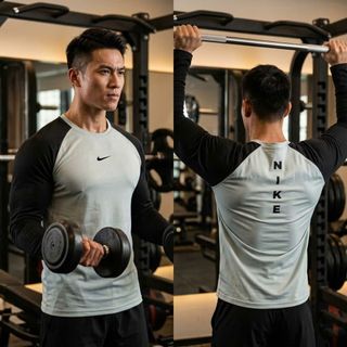 ÁO TAY DÀI NAM VỀ LẠI  • Chất liệu Thun sọc Kép chính phẩm.