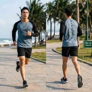 ÁO TAY DÀI NAM VỀ LẠI  • Chất liệu Thun sọc Kép chính phẩm.