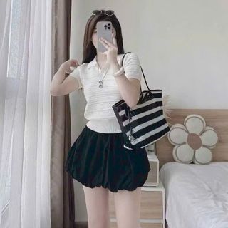 Áo Len Dệt Mát Mẻ Dành Cho Phái Đẹp - Chất Thun Len Dệt Lưới Nhỏ