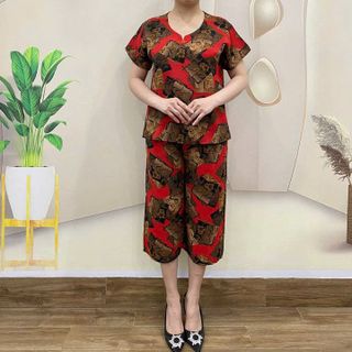 BỘ QUẦN ÁO LỤA NỮ TRUNG TUỔI CAO CẤP
