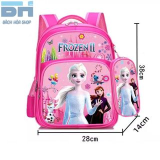 BALO MẪU GIÁO, HỌC SINH TIỂU HỌC, HOẠT HÌNH 3D TẶNG KÈM HỘP BÚT - BH KIDS