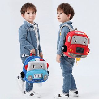 BALO ĐI HỌC CHO BÉ MẪU GIÁO ĐƯỢC THÊU HOẠT HÌNH 3D, SIÊU NHẸ, CHỐNG THẤM NƯỚC, QUAI ĐEO BẢN RỘNG CH177 - BH KIDS