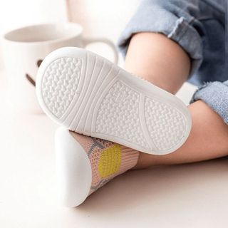 GIÀY BÚN TẬP ĐI CHO BÉ TỪ 6-24 THÁNG, HỌA TIẾT NHIỀU MÀU, ĐẾ CHỐNG TRƠN TRƯỢT, CO GIÃN, THOÁNG KHÍ CH173 - BH KIDS