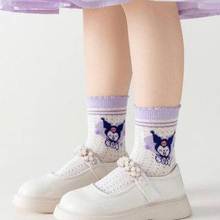 COMBO 5 ĐÔI TẤT, VỚ IN HÌNH KOROMI NGỘ NGHĨNH, CHẤT LIỆU 100% COTTON, THOÁNG KHÍ, KHÁNG KHUẨN, CHO BÉ  3-10 TUỔI CH169 - BH KIDS