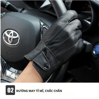GĂNG TAY DA THẬT BH KIDS CHỐNG NƯỚC, LỬA, CHỐNG NẮNG, CHỐNG GIÓ, ĐI MƯA DÀNH CHO NAM,NỮ, CÓ CẢM ỨNG VÀ LÓT NHUNG CAO CẤP CH170-BH KIDS