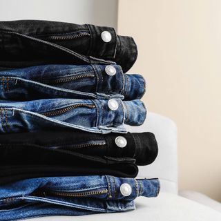 Jean dài nam Fit ( ống suông ) , chất vải 100% cotton ( vải ko co giãn ) .