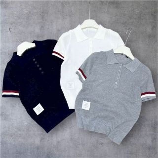 Áo Polo Len Nữ Viền Tay - Thun Len Lưới Mềm Mát
