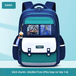 TẶNG KÈM MÓC KHÓA VÀ STICK - BALO BALO CHỐNG GÙ IKUN - KUROMI CHO BÉ TRAI, BÉ GÁI (LỚP 1- LỚP 6) CH154 - BH KIDS