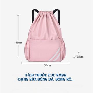 TÚI ĐỰNG ĐỒ THỂ THAO ĐA NĂNG, CLASSIC CÁ TÍNH, DÂY RÚT TIỆN LỢI, VẢI OXFORD CHỐNG NƯỚC, CÓ PHẢN QUAN PHÁT SÁNG BAN ĐÊM CH151 - BH KIDS
