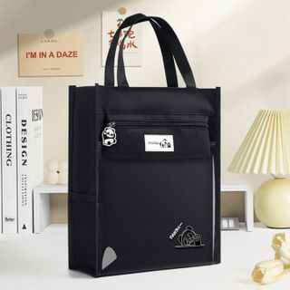 TÚI HỌC THÊM, PHỤ ĐẠO HÌNH GẤU PANDA, VẢI OXFORD CHỐNG NƯỚC, NHIỀU NGĂN, TẶNG KÈM MÓC KHÓA GẤU CH148 - BH KIDS