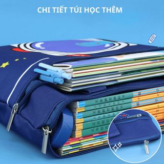TÚI HỌC THÊM, TÚI HỌC PHỤ ĐẠO CHO BÉ TIỂU HỌC, CẤP 1, CẶP SÁCH VẢI OXFORD CHỐNG THẤM NƯỚC, ĐỂ ĐƯỢC ĐA DẠNG ĐỒ CH145-BH KIDS