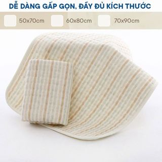 TẤM LÓT CHỐNG THẤM ĐA NĂNG CHO BÉ, CHO MẸ SAU SINH, NGƯỜI CAO TUỔI ORGANIC CAO CẤP, MỀM MẠI, DÙNG CẢ 2 MẶT CH132 - BH KIDS