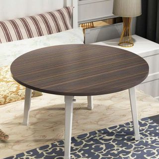 BÀN HỌC TRÒN GẤP GỌN TRANG TRÍ DECOR