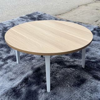 BÀN HỌC TRÒN GẤP GỌN TRANG TRÍ DECOR