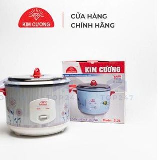 NỒI CƠM ĐIỆN KIM CƯƠNG NẮP RỜI 2,2 Lít (T6)