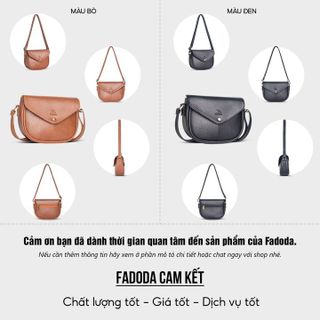 TÚI ĐEO CHÉO NỮ MINI NHIỀU NGĂN FN19 - FADODA