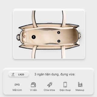 TÚI XÁCH NỮ SANG TRỌNG THỜI TRANG PELTA LN20