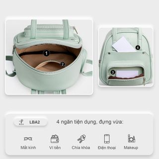 BALO MINI THỜI TRANG NHỎ GỌN PETLA LBA2