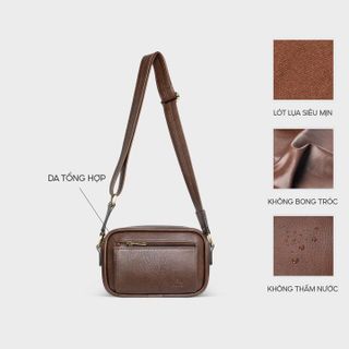 TÚI ĐEO CHÉO DA NAM NỮ THỜI TRANG FADODA FDC17